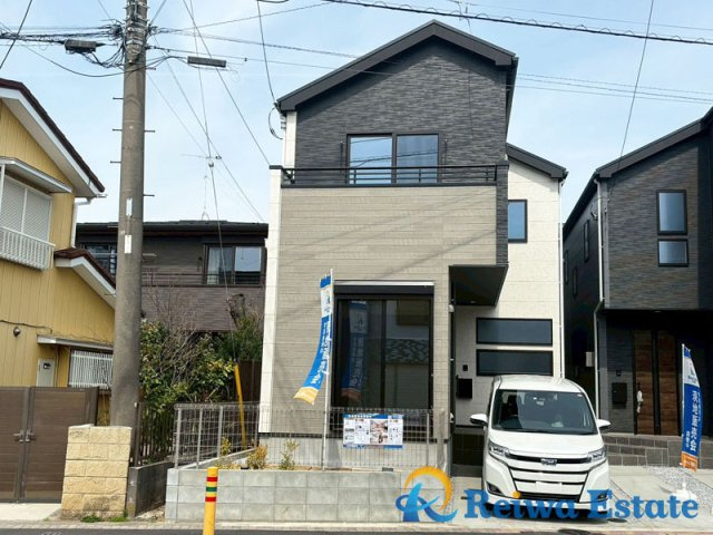 新築戸建　茅ヶ崎市若松町の外観|公園や保育園が近在し子育て世帯にオススメです☆彡