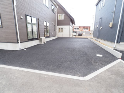 【駐車場】 | Cradle garden　本宮市本宮千代田第３　４号棟 | ★内覧予約で新米4kg★