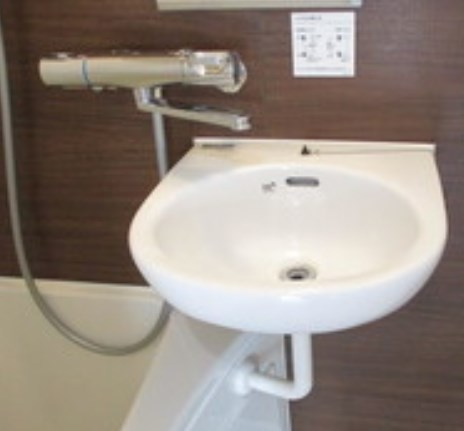 杉並区高円寺北３丁目のアパートの洗面所