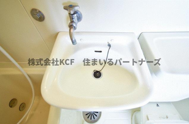 原コーポの洗面所