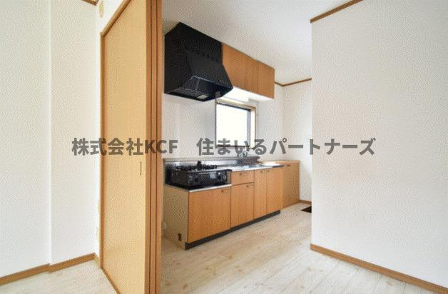原コーポの玄関
