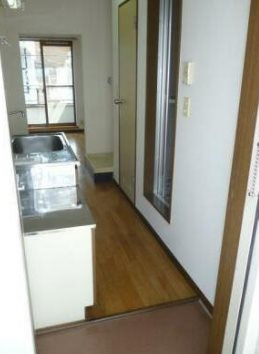 杉並区高円寺南３丁目の賃貸マンションの玄関