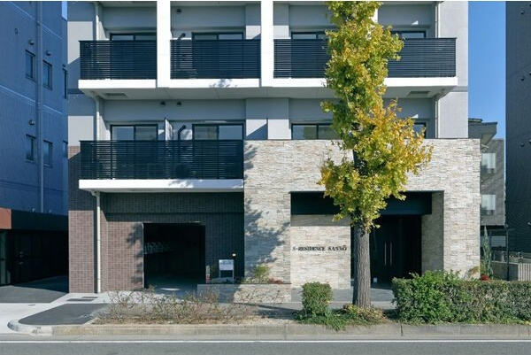 S-RESIDENCE山王の外観|落ち着いた雰囲気の外観です