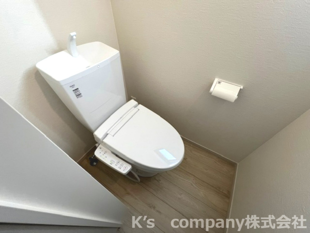 茅ヶ崎市若松町　新築戸建　2号棟のトイレ|シンプルで使い勝手の良いトイレ☆