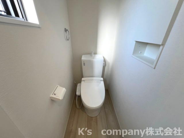 茅ヶ崎市若松町　新築戸建　2号棟のトイレ|1階と2階に2つトイレがございます☆