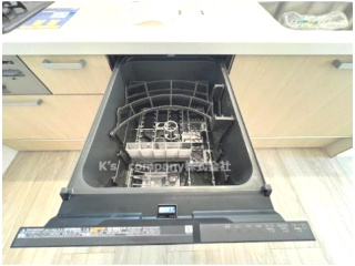 茅ヶ崎市若松町　新築戸建　2号棟のキッチン|お子様がいるご家庭に嬉しい食洗器付き☆