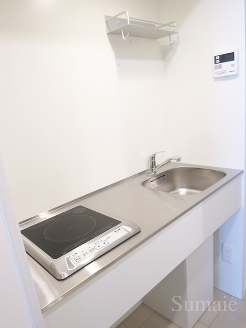 レピュア王子本町のキッチン|お手入れ楽々のＩＨコンロ♪