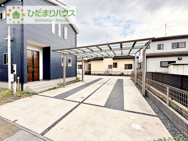 【駐車場】 | つくばみらい市伊奈東　中古戸建 | マイホームなら駐車場代がかかりません！しかも、自宅の駐車場で洗車ができます！今までコイン洗車に行っていた手間も省けて、節約にもつながります(^^♪