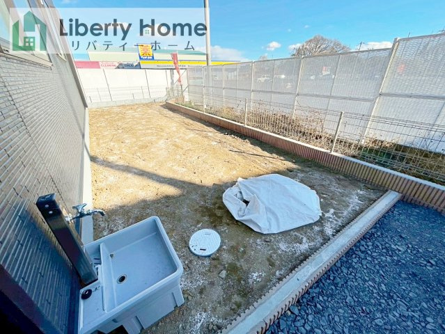 第1下妻市下妻丙　新築戸建の庭