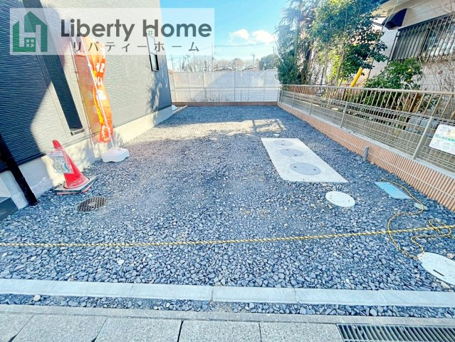 第1下妻市下妻丙　新築戸建の駐車場