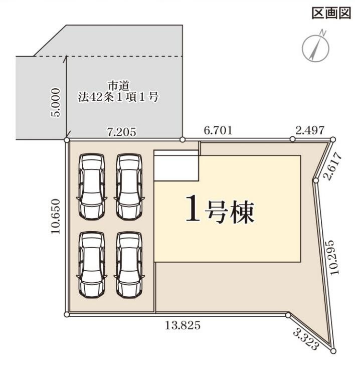 第1下妻市下妻丙　新築戸建の外観