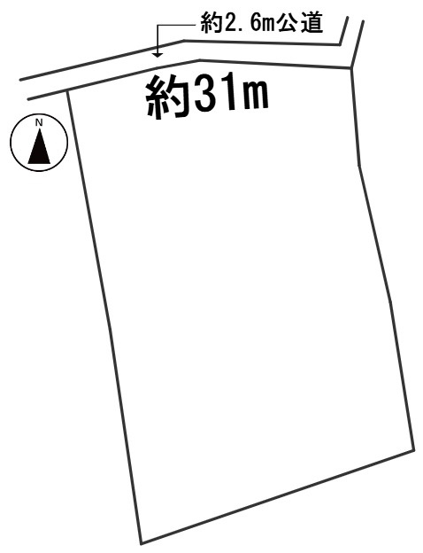 ６２８２６　岐阜市柳津町高桑1丁目土地の区画図