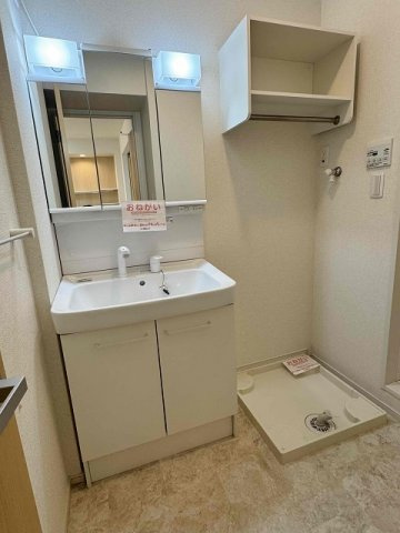 サンレジデンス　Ⅱの洗面所|使いやすい洗面所です