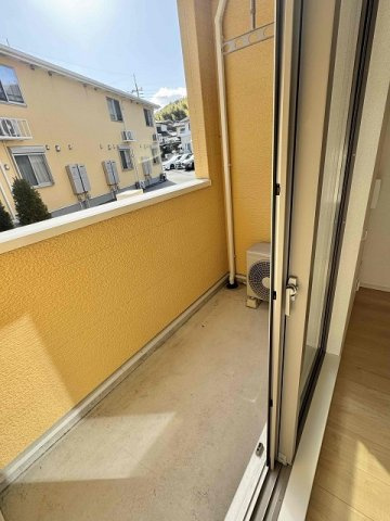 サンレジデンス　Ⅱのバルコニー|落ち着いた時間を過ごせるバルコニーです