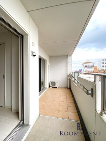 プレミアコート星ヶ丘のバルコニー