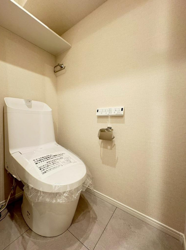 キャッスルマンション横浜三春台【仲介手数料無料】のトイレ