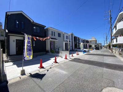 【前面道路含む現地写真】 | 那覇市具志（全7棟）G号棟 | ※北東側公道6m♪