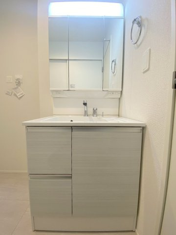 三郷市彦成1丁目　新築戸建　全2棟　1号棟の外観|現地の写真になります。