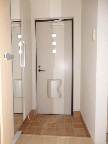 ブランシュールＤの玄関|きれいな玄関です