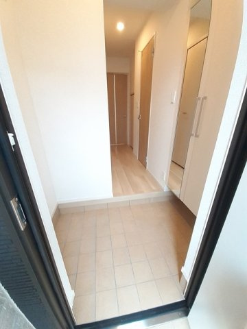 クラールの玄関|落ち着いた玄関です