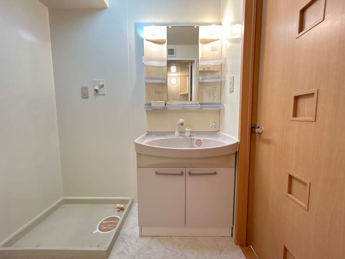 ショコ・ラ・モードの独立洗面台