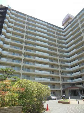 千里スカイハイツの外観