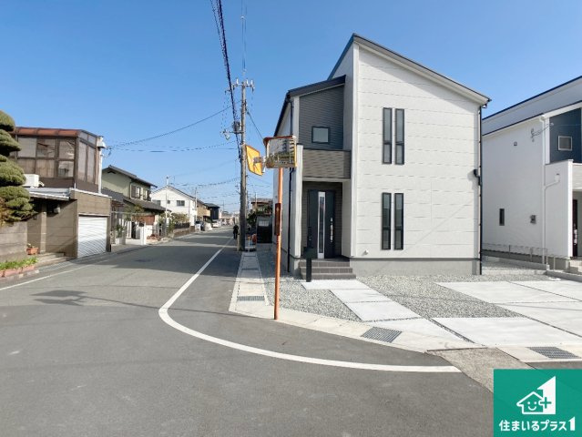 姫路市大津区天神町　新築一戸建ての外観|安心の10年保証！外観を美しく保ち、雨水で汚れを落とします！気になることがありましたら、お気軽にお問い合わせください！