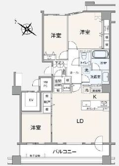 【間取り】 | Brillia旭ヶ丘ウエストスクエア