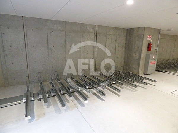 コンフォリア北浜の区画図|コンフォリア北浜　駐輪場