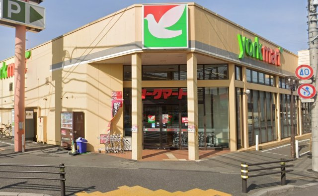 上尾市上～建築条件なし売地～の周辺|ヨークマート樋川店　徒歩約９分。