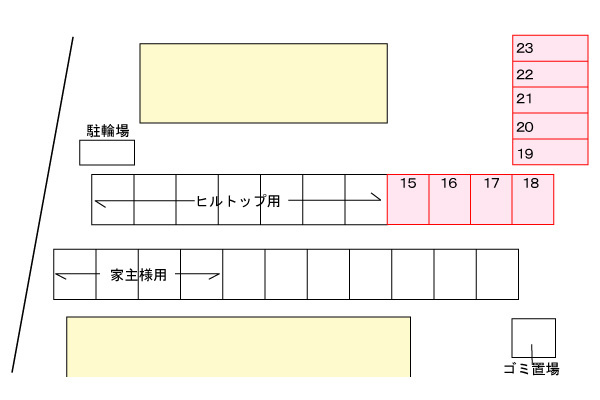カレントの駐車場|駐車場