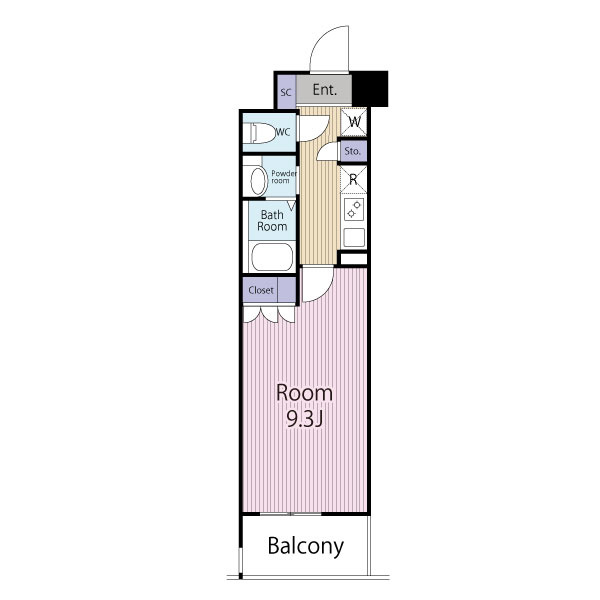 30㎡越えのゆとりのある間取り★
