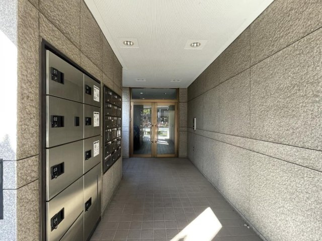 アサヒビューマンションのエントランス