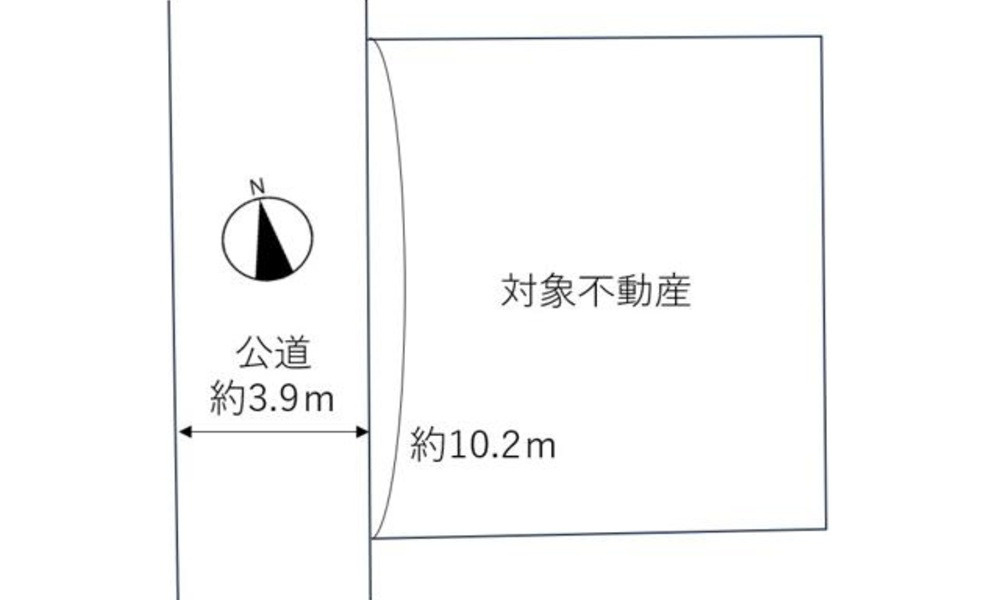 南区青崎２丁目の土地図