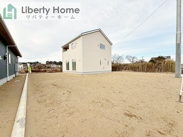 鹿嶋市粟生第1　新築戸建　1号棟の庭
