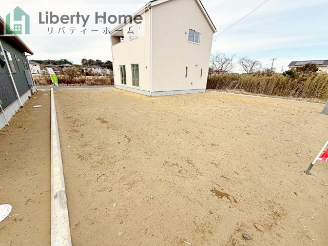 鹿嶋市粟生第1　新築戸建　1号棟の庭