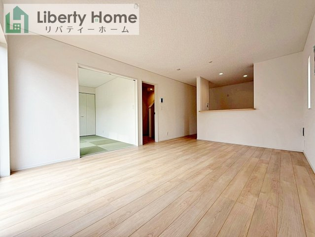 鹿嶋市粟生第1　新築戸建　1号棟の居間・リビング