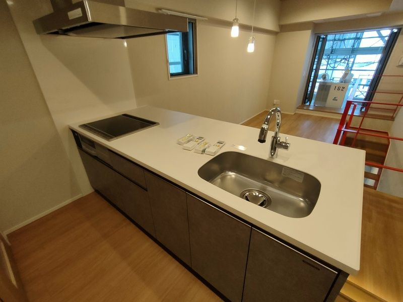 プレミアム長瀬駅前のキッチン