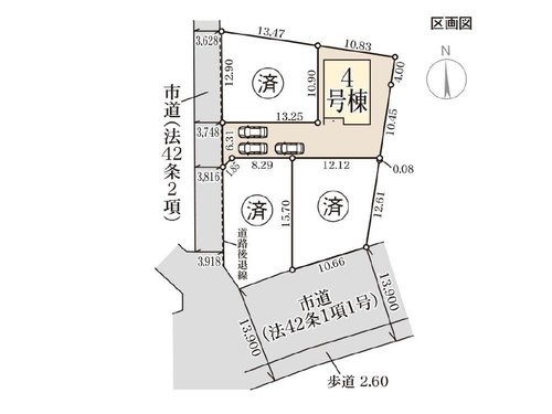 リーブルガーデン　総社市清音上中島(第10)【仲介手数料無料】の区画図