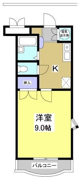 ヴァンヴェール花井の間取り