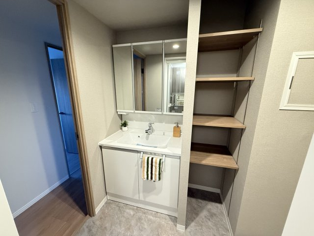 ダイアパレス前橋南町　413号室の独立洗面台