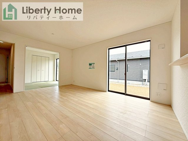 鹿嶋市粟生第1　新築戸建　2号棟の居間・リビング