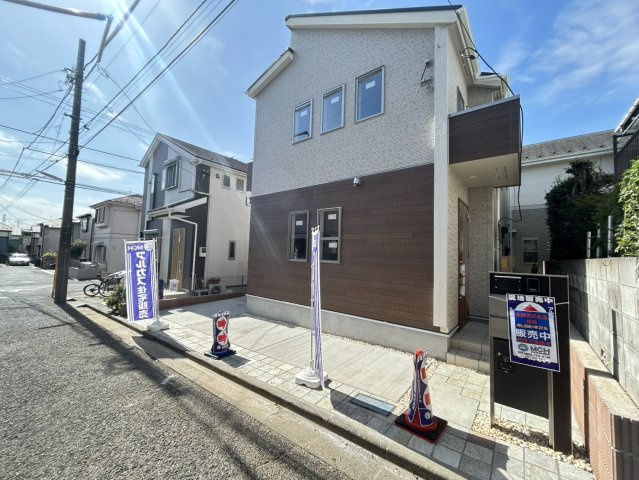練馬区大泉学園町６丁目　新築一戸建　西武池袋線　大泉学園の前面道路含む現地写真