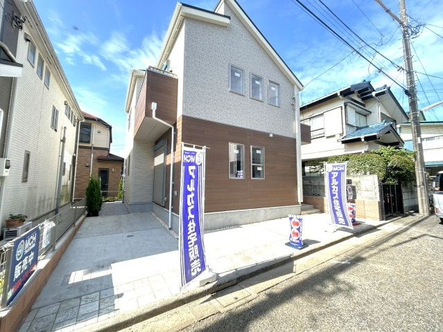 練馬区大泉学園町６丁目　新築一戸建　西武池袋線　大泉学園の前面道路含む現地写真