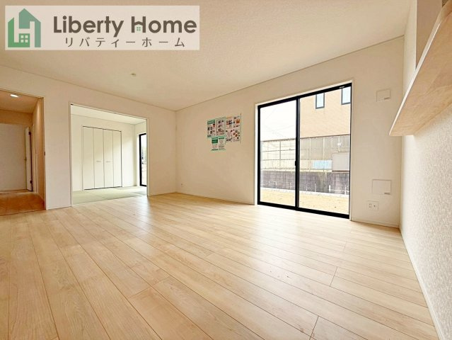 鹿嶋市粟生第1　新築戸建　3号棟の居間・リビング