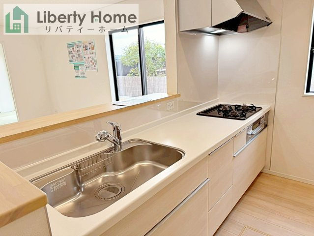 鹿嶋市粟生第1　新築戸建　3号棟のキッチン