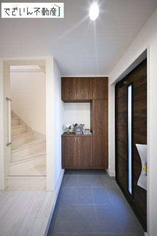 【玄関】 | Livele Garden.S熊谷市河原町第5　新築住宅 | 現地(2026年1月撮影)