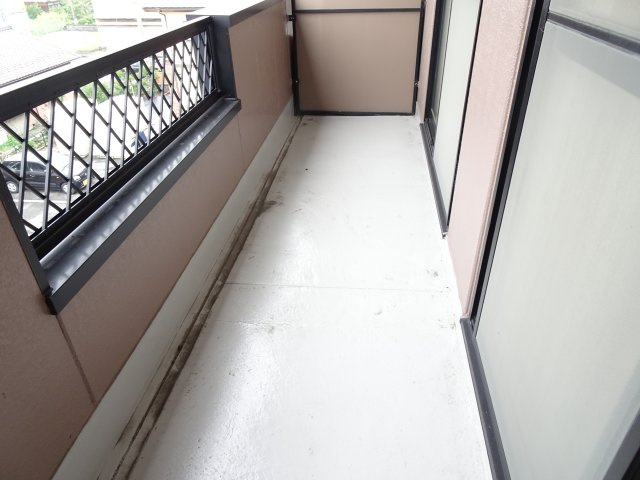 フォレストハイム21のバルコニー