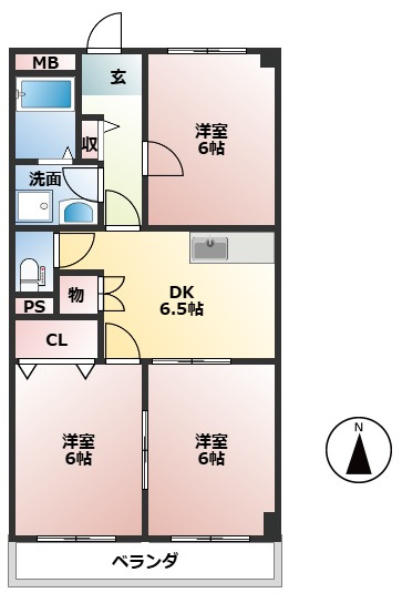 フォレストハイム21の間取り