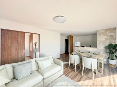 【完成予想図】 | 【LDK　イメージパース】
※画像は設計図面を基に作成したイメージです。